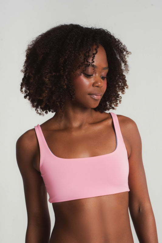 Top Dupla Face Duas Cores