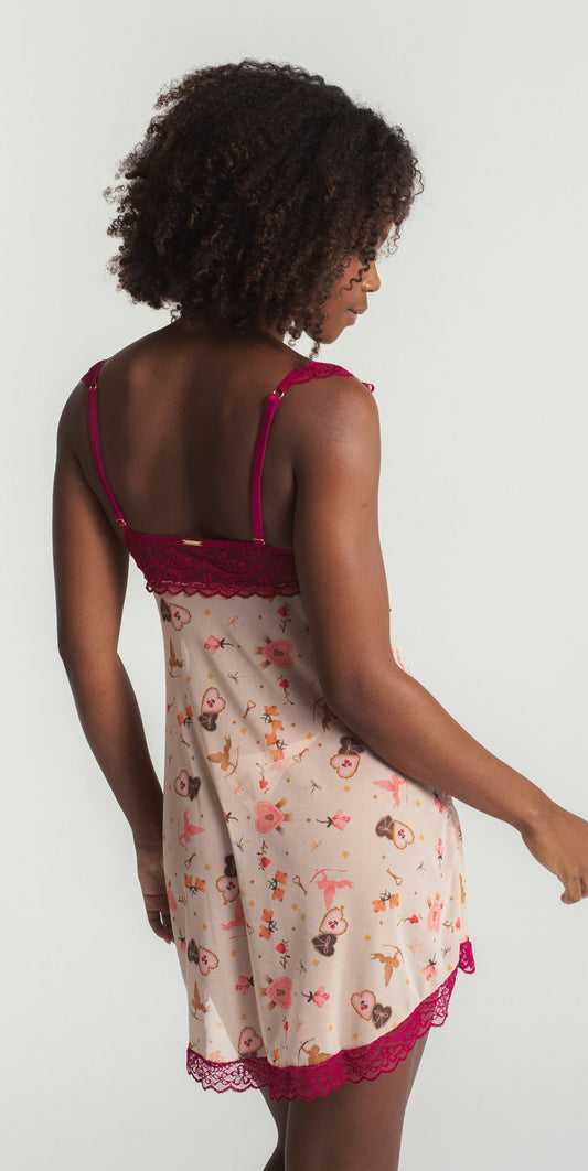 Camisola em Tule Unlock Me