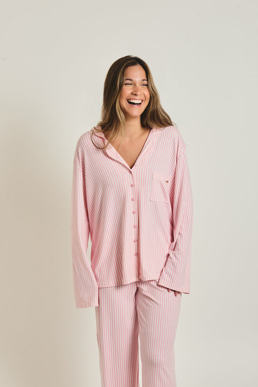 Pijama Cloud Longo em Viscose