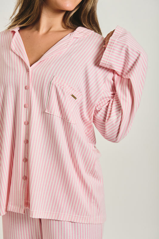 Pijama Cloud Longo em Viscose