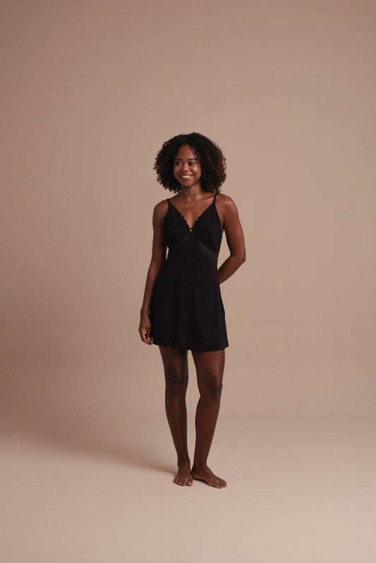 Camisola Em Viscose Plumeria