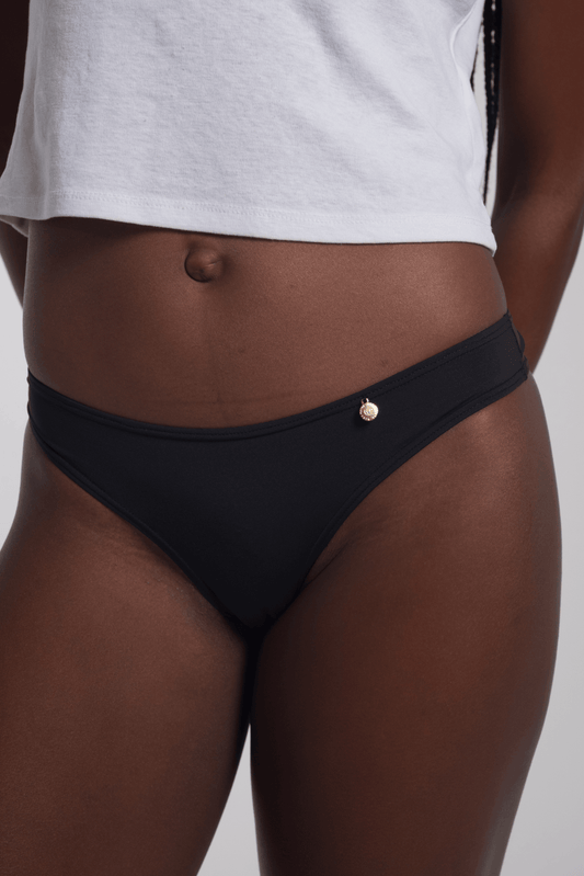 Calcinha Tanga em Microfibra - Nara Paiva Lingerie