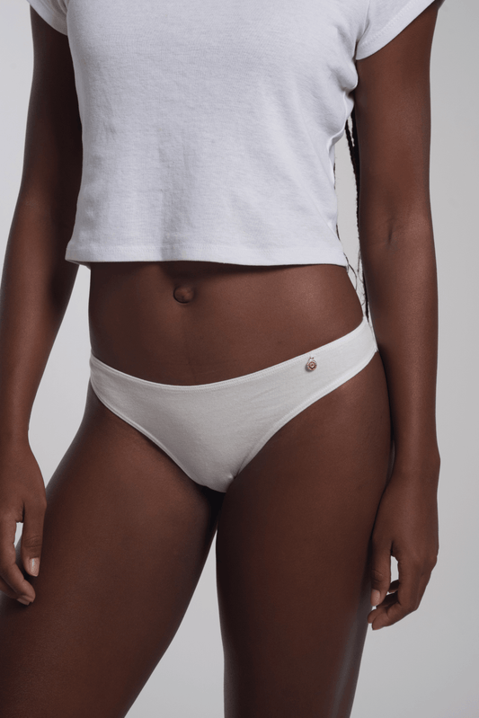Calcinha Tanga Algodão - Nara Paiva Lingerie