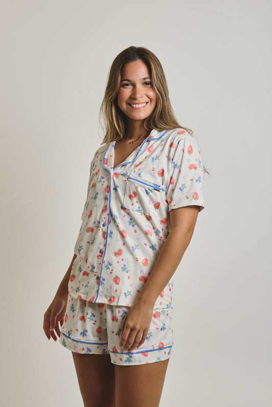 Pijama Americano Plumeria