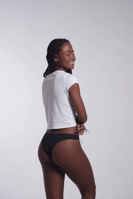 Calcinha Tanga em Microfibra - Nara Paiva Lingerie