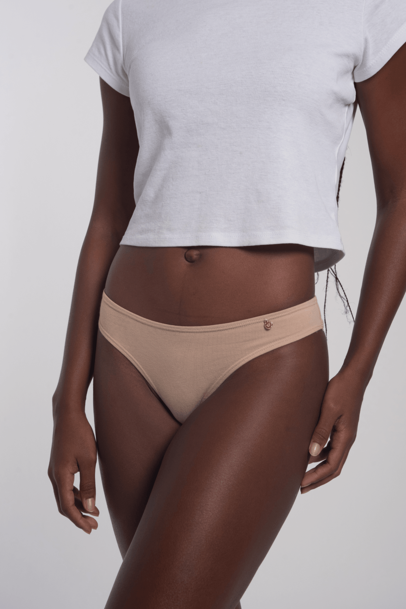 Calcinha Tanga Algodão - Nara Paiva Lingerie
